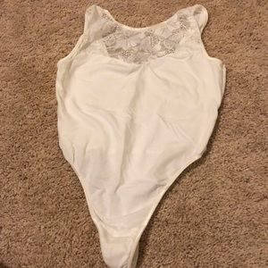 White leotard